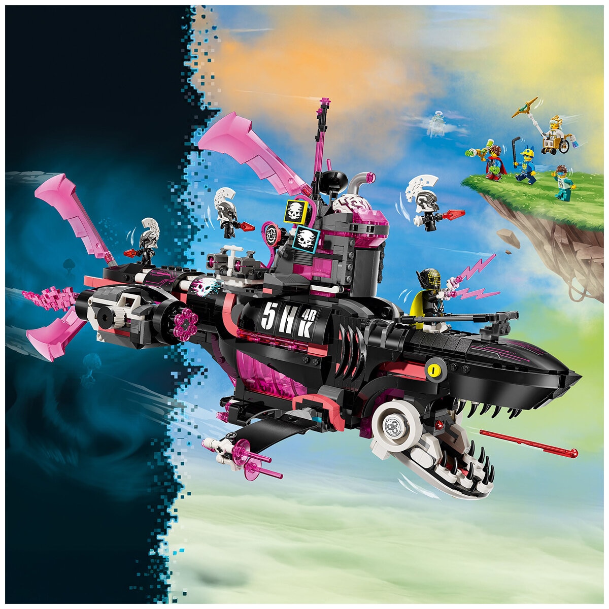 LEGO DreamZzz Nightmare Shark Submarine 71500