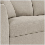 Thomasville Fabric Sectional With Storage Ottoman