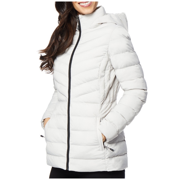 32 Degrees Women's Power Stretch Jacket Silver Costco Australia