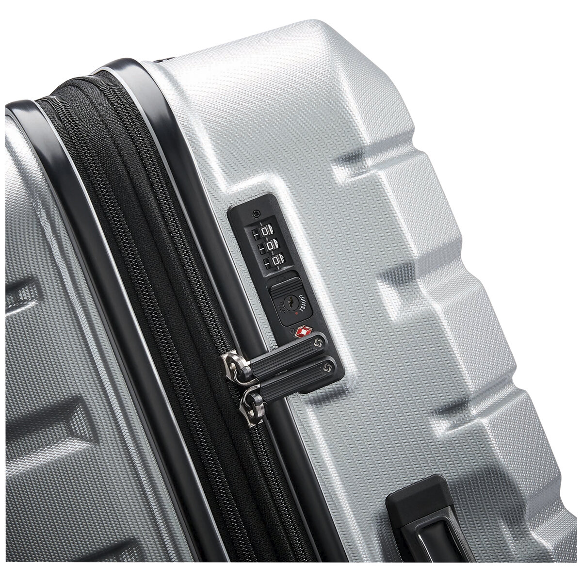Samsonite Tech 3 2 Piece Suitcase Silver