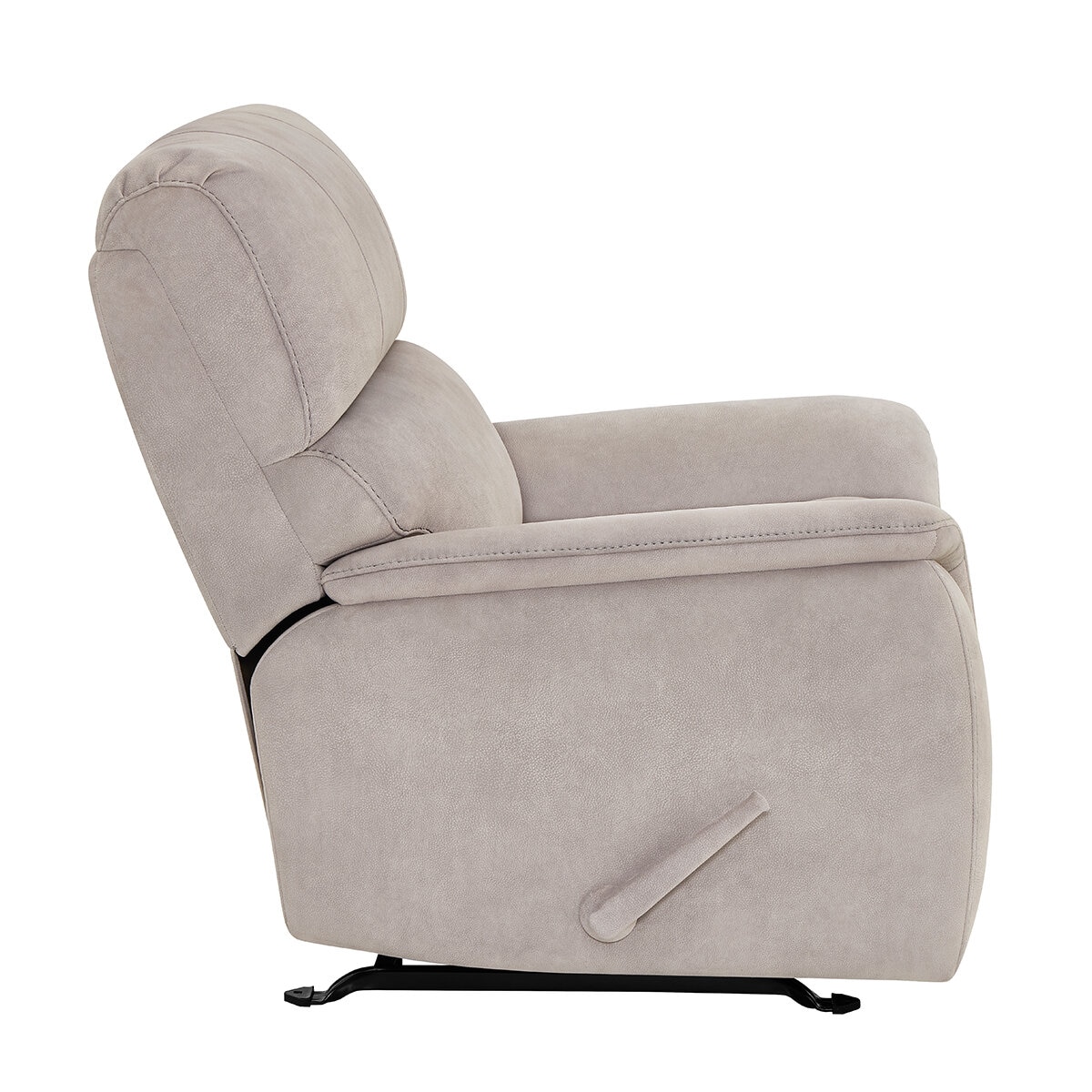 True Innovations Fabric Manual Rocker Recliner