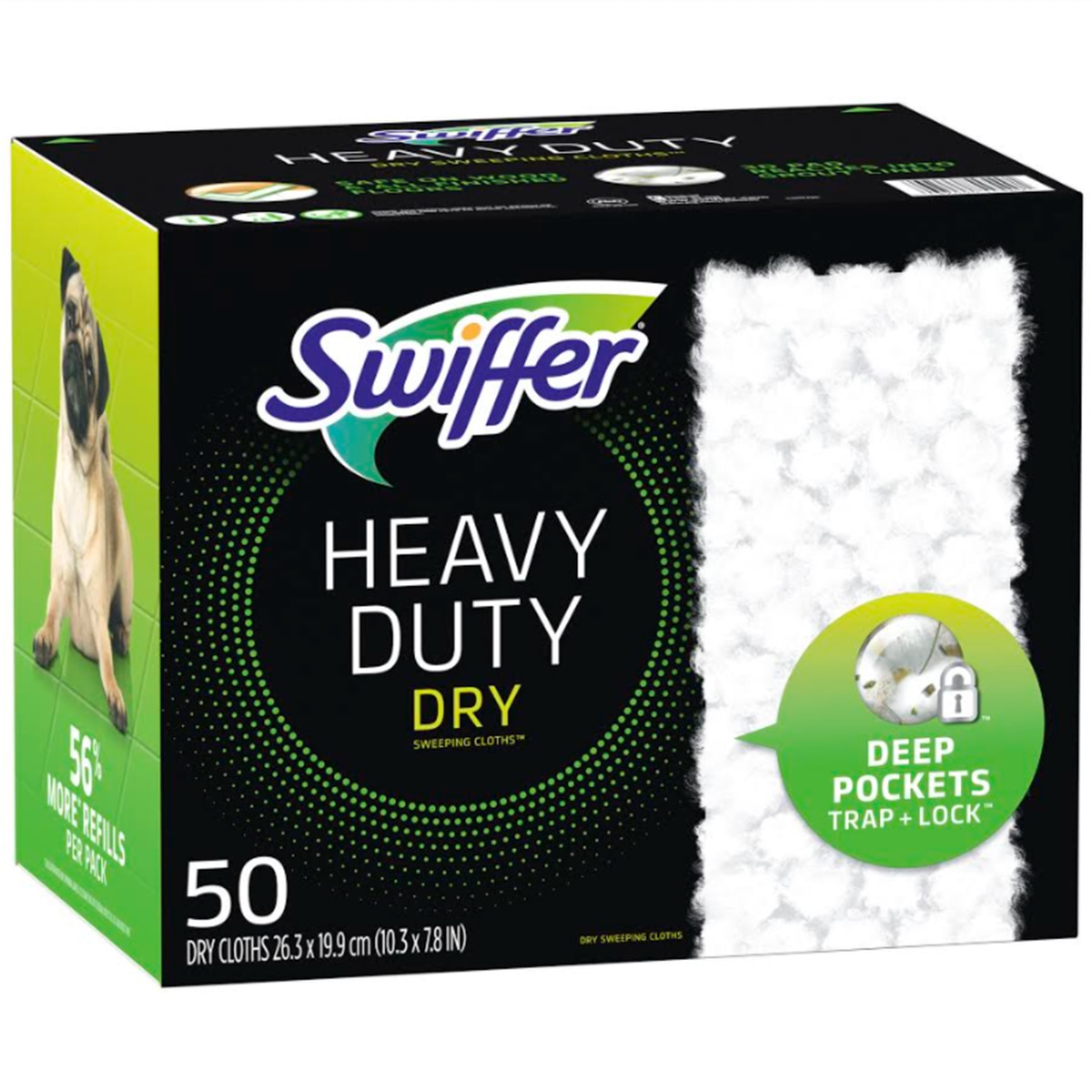 Swiffer Dry Heavy Duty 50 carton Swiffer Dry Heavy Duty 50 carton