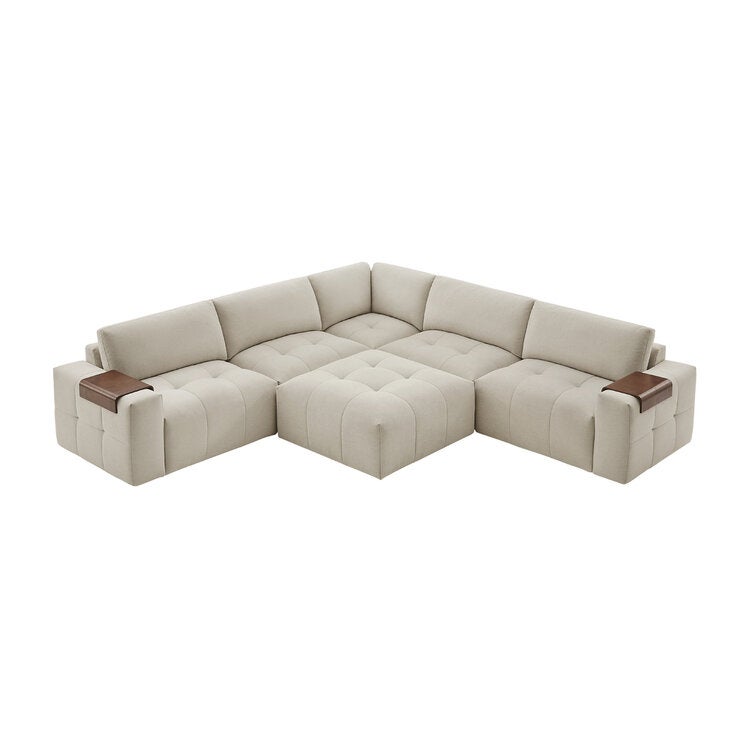 Aiden & Ivy 6 Piece Modular Fabric Sectional Aiden & Ivy 6 Piece Modular Fabric Sectional