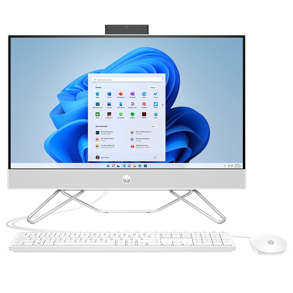 HP 27 Inch All-In-One Desktop PC 27-CB1011A