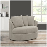 Thomasville Fabric Swivel Chair