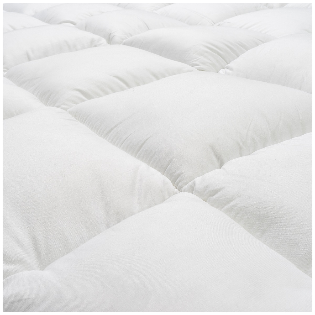 Jason Anti Allergy Mattress Topper Polyester fill 1000gsm Queen