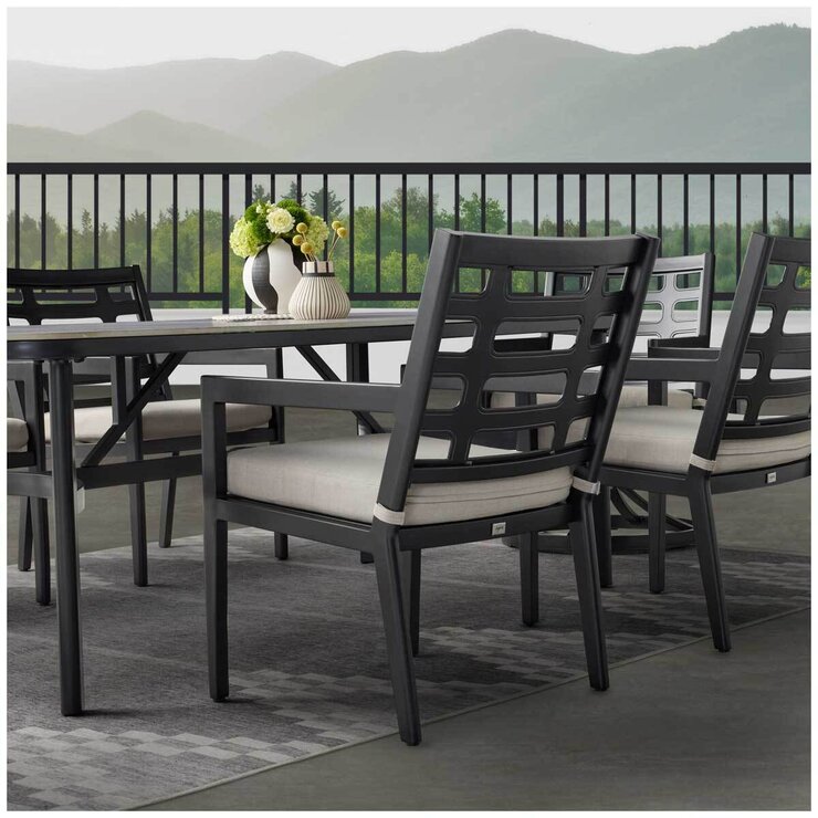Agio Formia 7 Piece Metal Dining Set