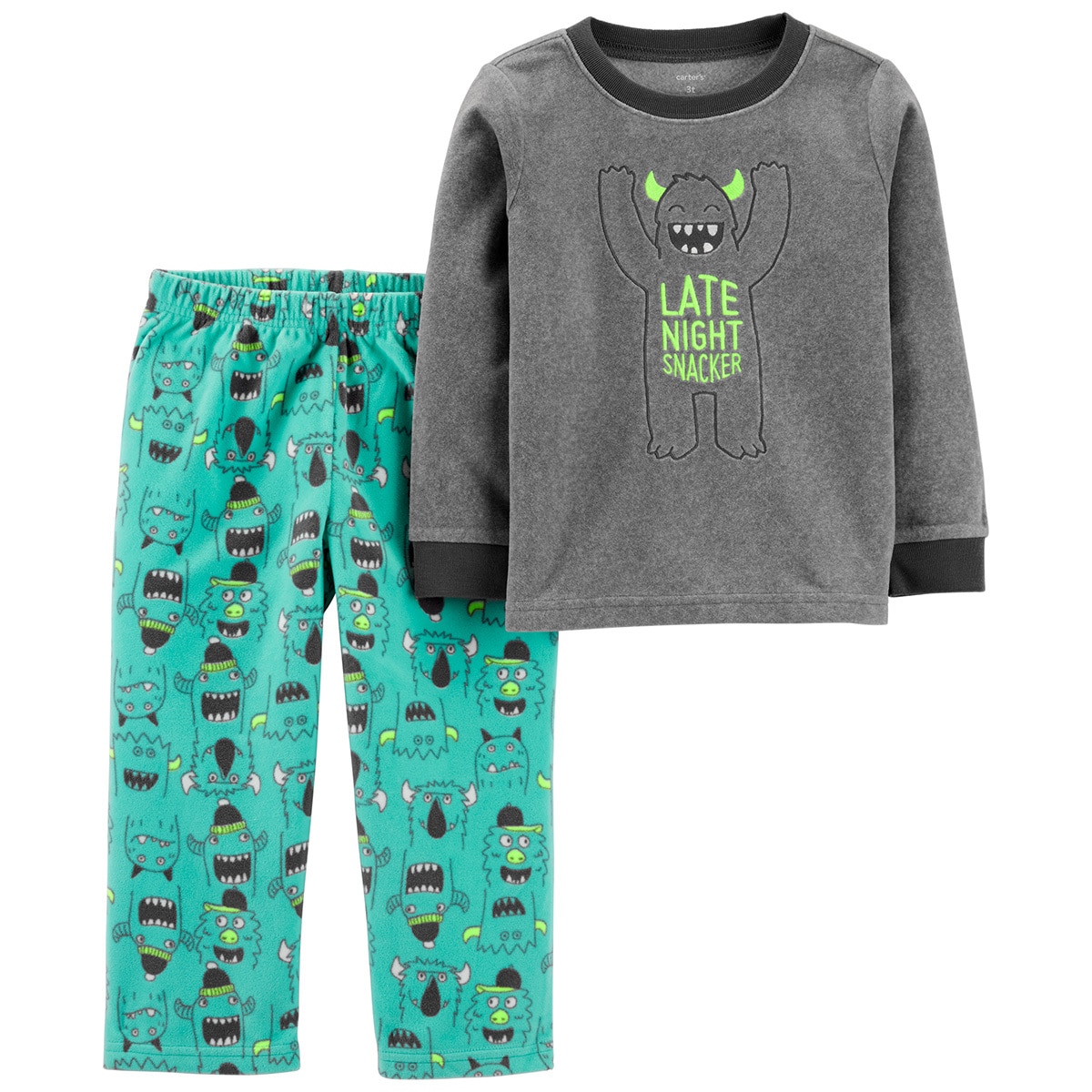 Carter's 2pc PJ Set - Monster