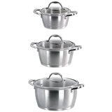 Tramontina Stackable Sauce Pots 6 Piece Set