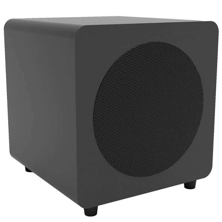 Kanto SUB8 300W 8 Inch Sealed Powered Subwoofer Matte Black KO-SUB8VMB-I Kanto SUB8 300W 8 Inch Sealed Powered Subwoofer Matte Black KO-SUB8VMB-I