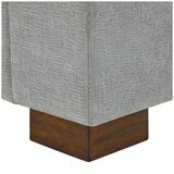 Henredon Fabric Sofa with 2 Power Footrests