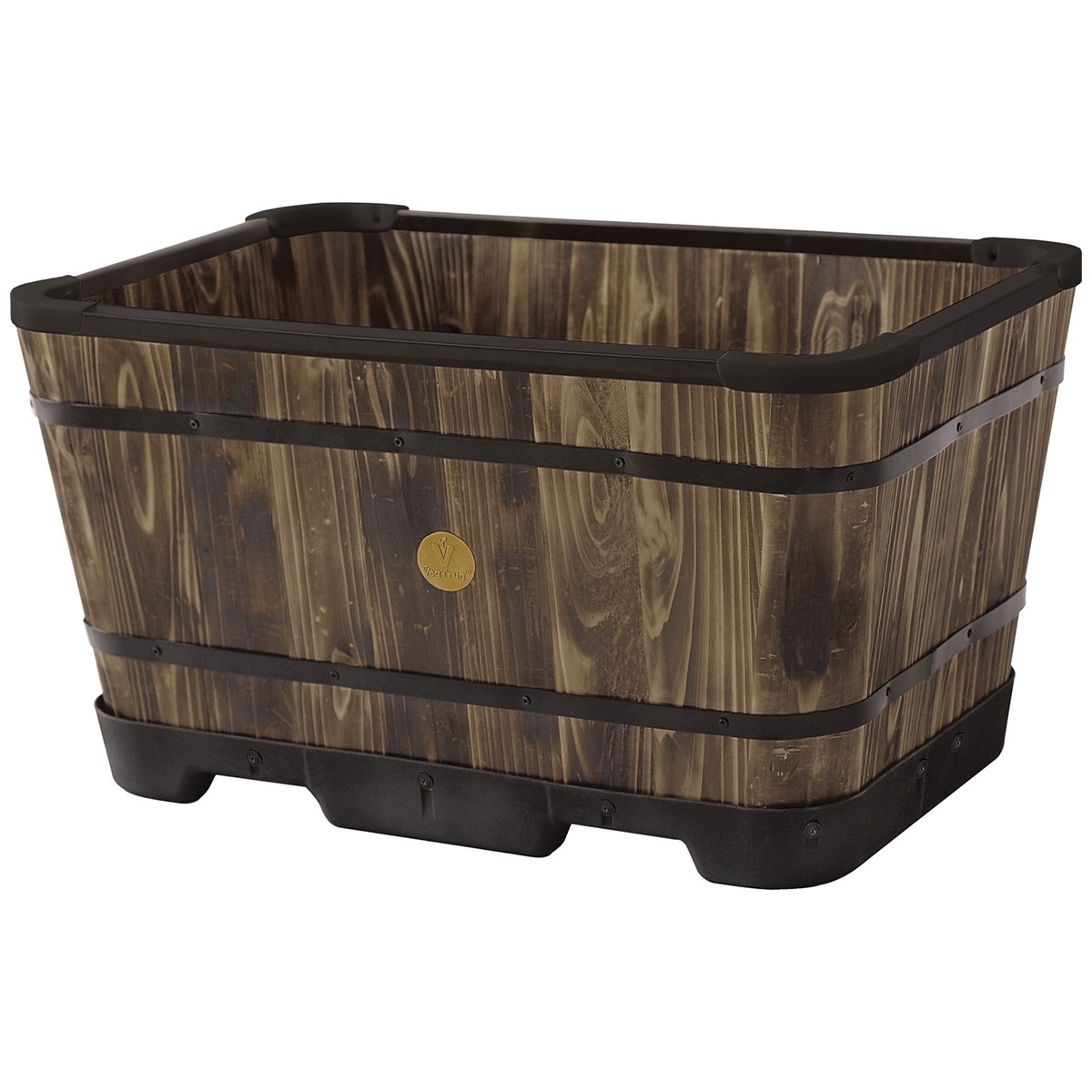 VegTrug Wooden Barrel 60cm