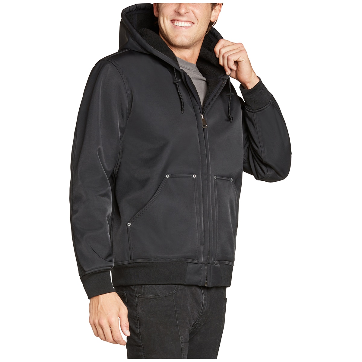 Kirkland Signature Heavy Duty Hoodie - Black