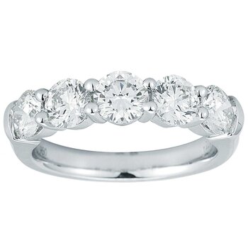 Platinum 2.0ctw Round Diamond Ring
