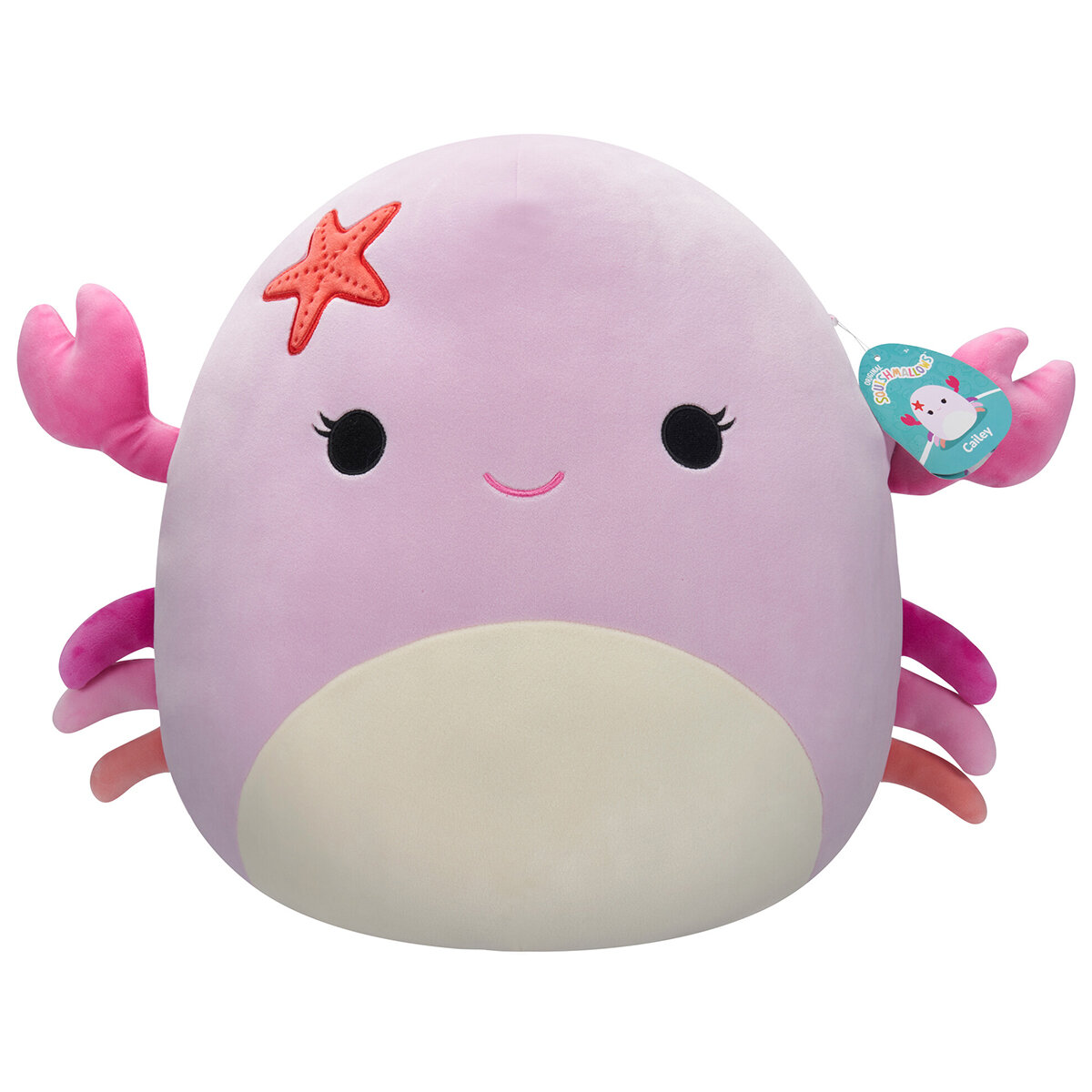 Squishmallows Plush 41cm Pink Crab