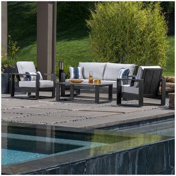 SunVilla Clifton 4 Piece Deep Seating Set