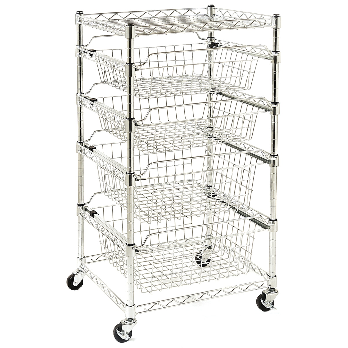 Seville Classics 4 Drawer Wire Organiser | Costco Australia