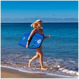 Scott Burke Surf Krypton EPS Bodyboard With Leash Blue