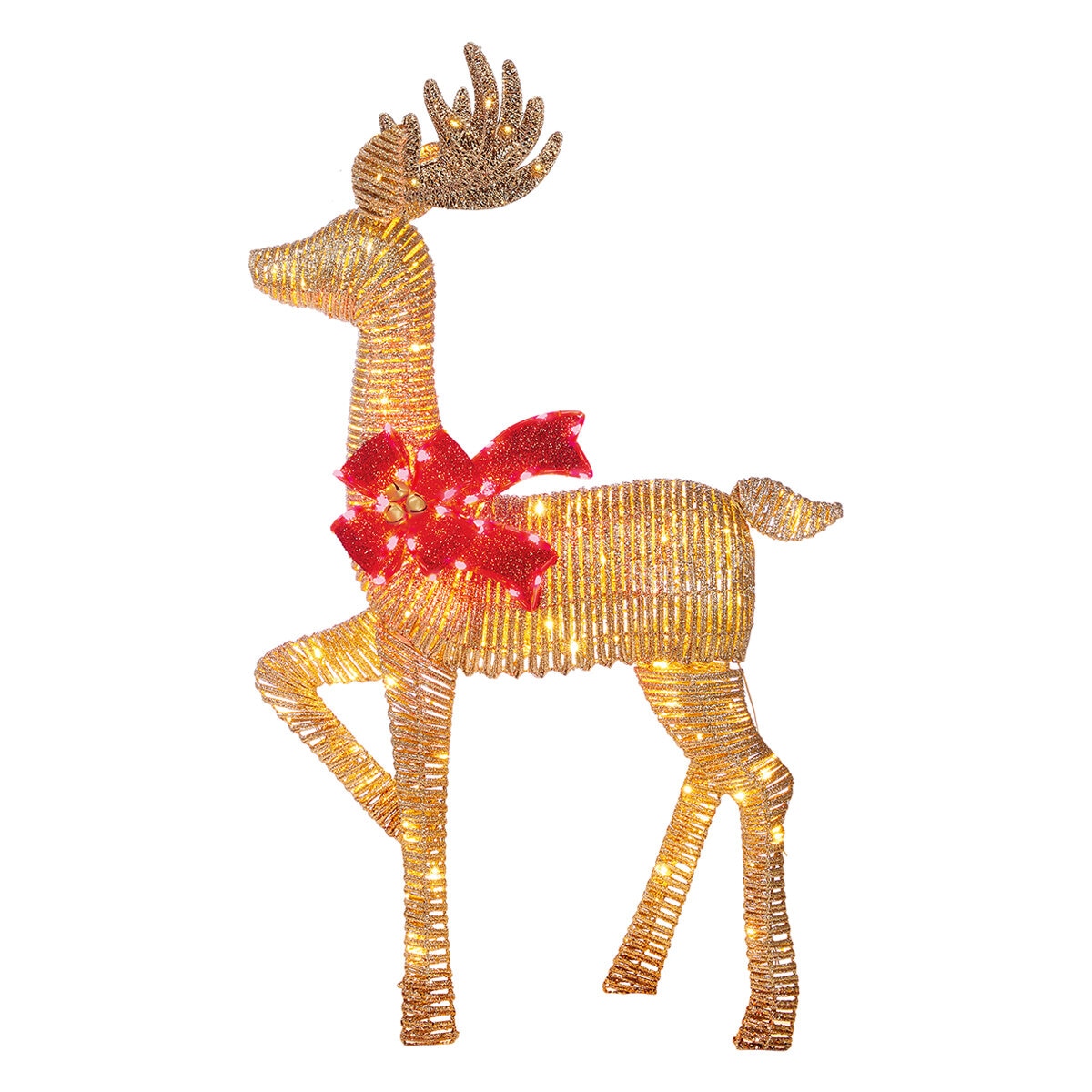 Gold Deer Family 3 Piece Set