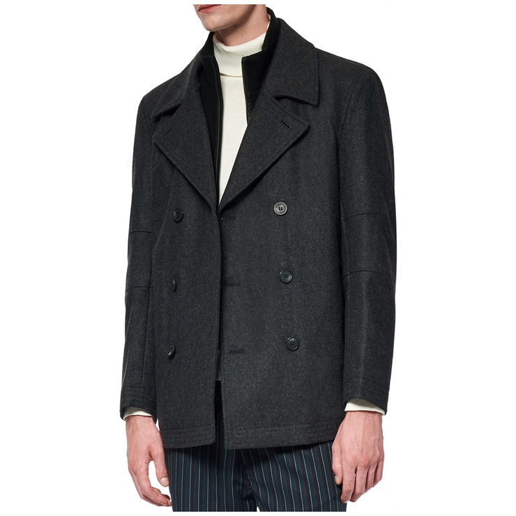 Andrew Marcs Wool Jacket - Charcoal Andrew Marcs Wool Jacket - Charcoal