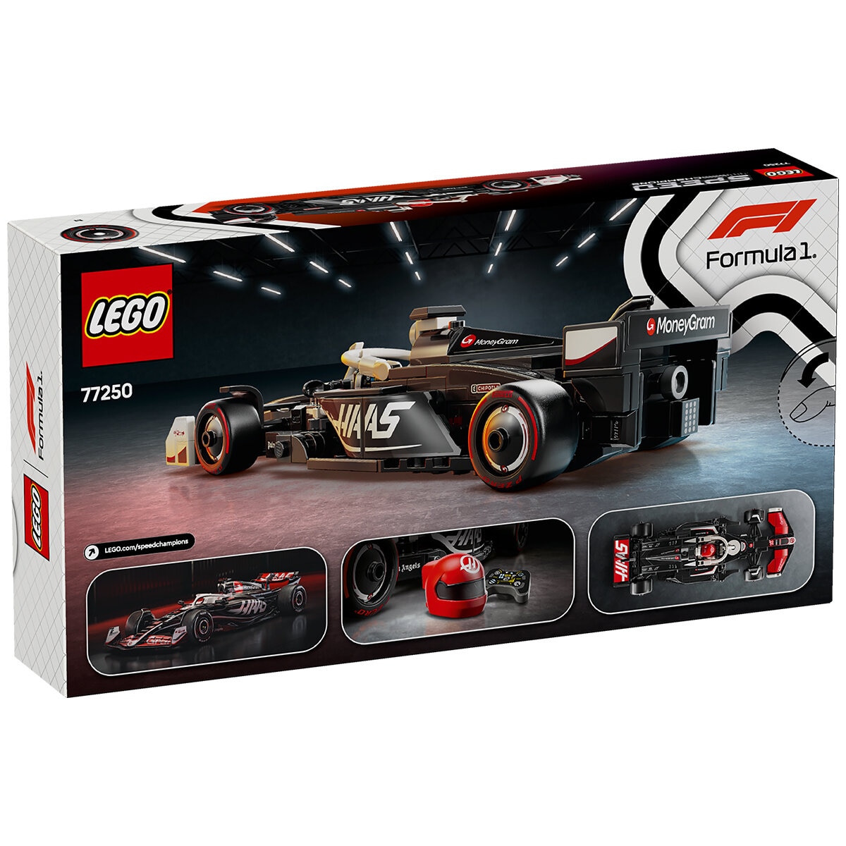 LEGO Speed Champions MoneyGram Haas F1 Team VF-24 Race Car 77250