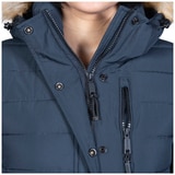 Superdry Women’s Faux Fur Fuji Hooded Jacket Navy