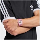 Adidas Originals Street Project Two Pink Resin Strap Analogue Watch AOST23553