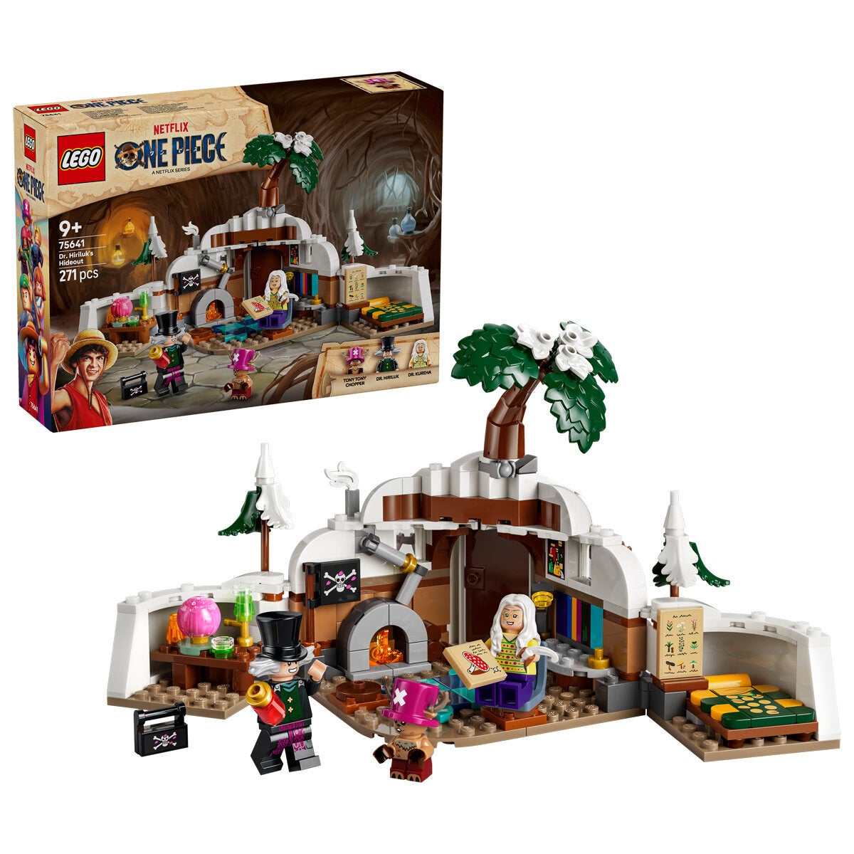 LEGO One Piece Dr. Hiriluk’s Hideout 75641