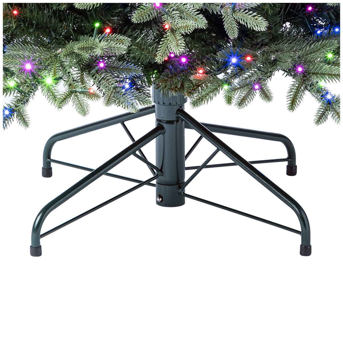 Pre-Lit Slim Aspen Artificial Christmas Tree 1.98m