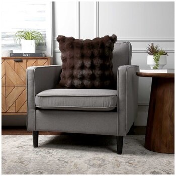 House & Home Luxe Faux Fur Cushion 55 x 55cm