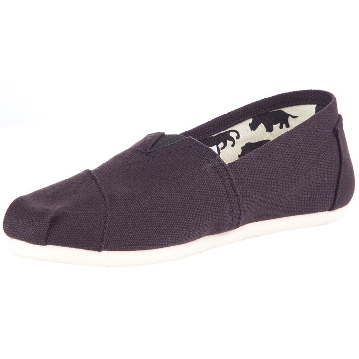 Toms Women's Alpargata Shoe Black & White Costco Australia