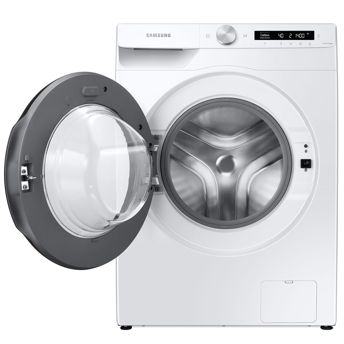 Samsung 9kg Front Load Smart Washer with Steam Wash Cycle WW90T504DAW