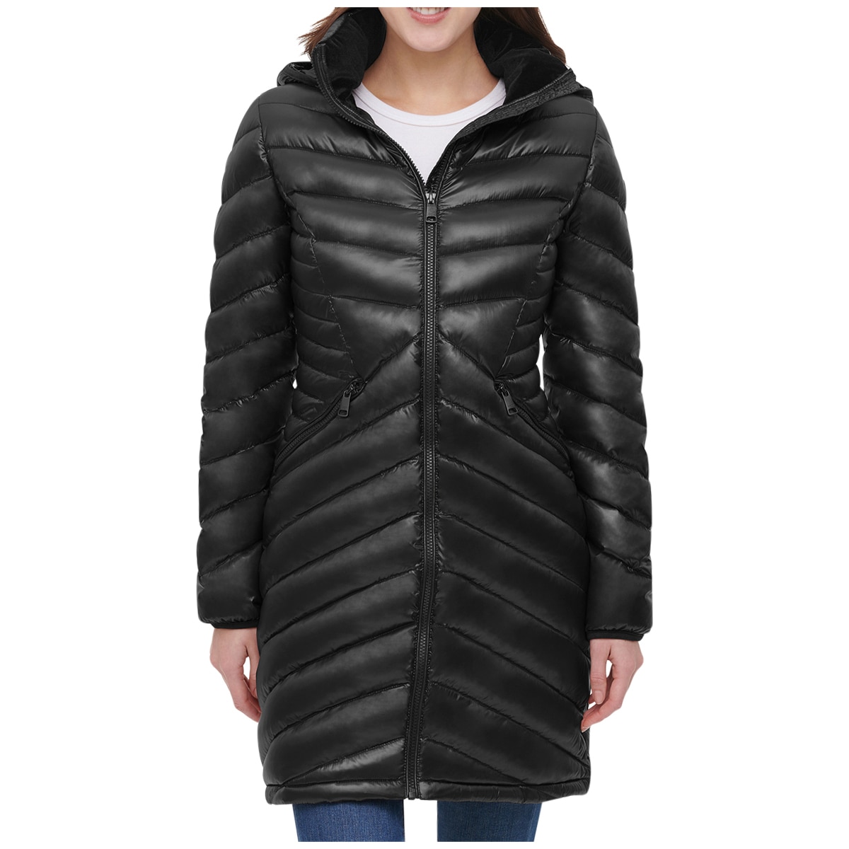 Calvin Klein Women's Packable Jacket Black