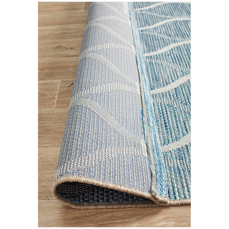 Rug Culture Terrace 5501 Blue Indoor/Outdoor Rug 230 x 160 cm Costco