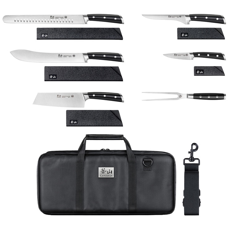 Cangshan S Series German Steel 7Piece BBQ Knife Set Costco