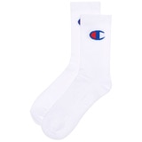 Champion Crew 8 pack sock - White