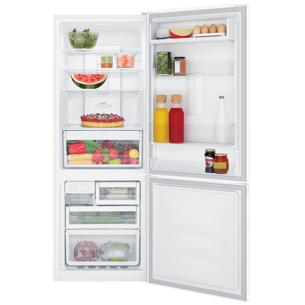 Westinghouse 308L Bottom Mount Fridge White Westinghouse 308L Bottom Mount Fridge White