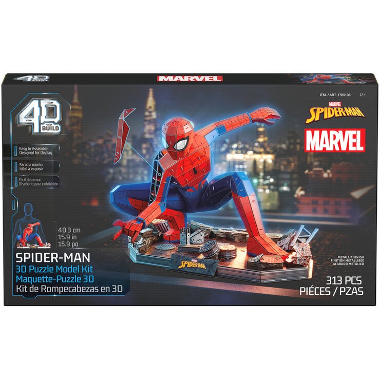 4D Build Spiderman 3D Puzzle Model Kit 4D Build Spiderman 3D Puzzle Model Kit