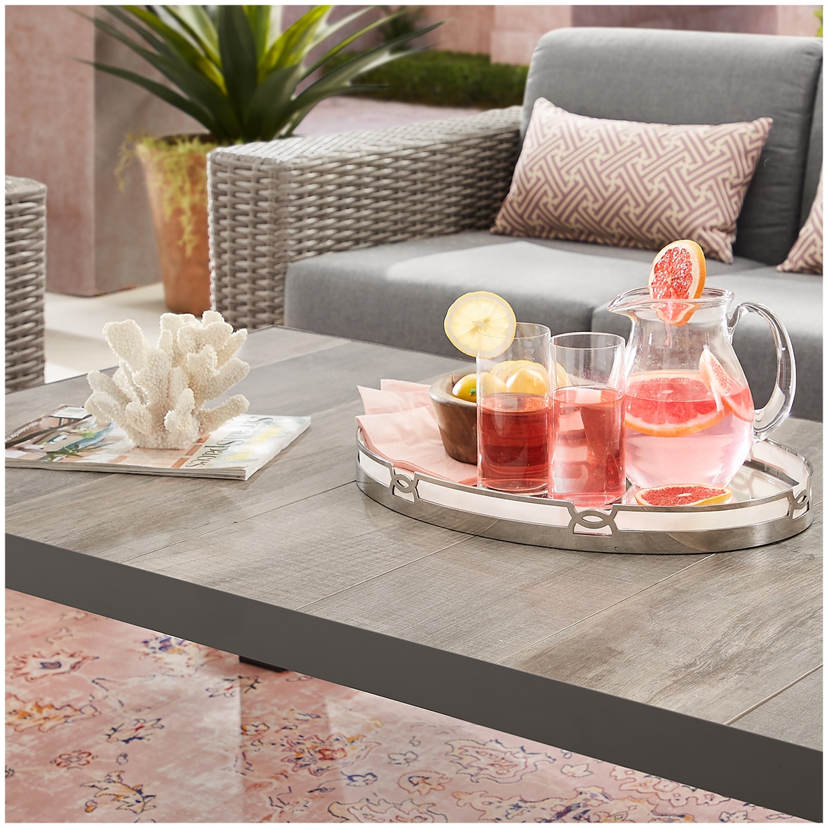 Sirio Eden Deep Seating Set 6pc Costco Australia