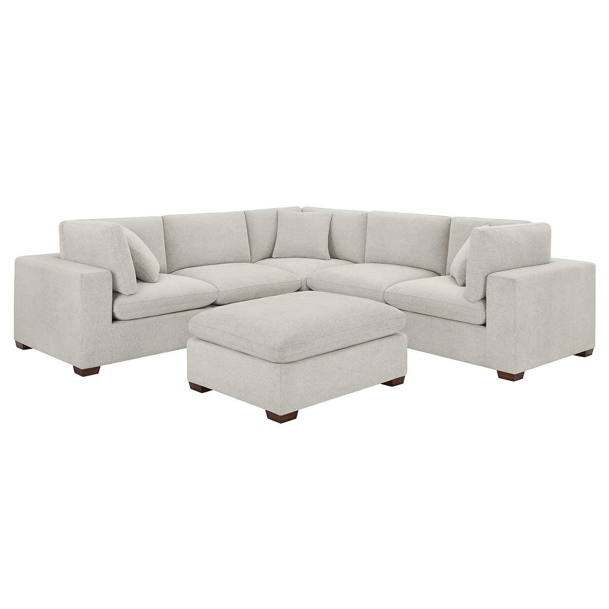 Thomasville 6 Piece Fabric Modular Sectional