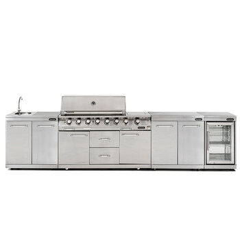 Gasmate Entertainer Kitchen With Charcoal Tray