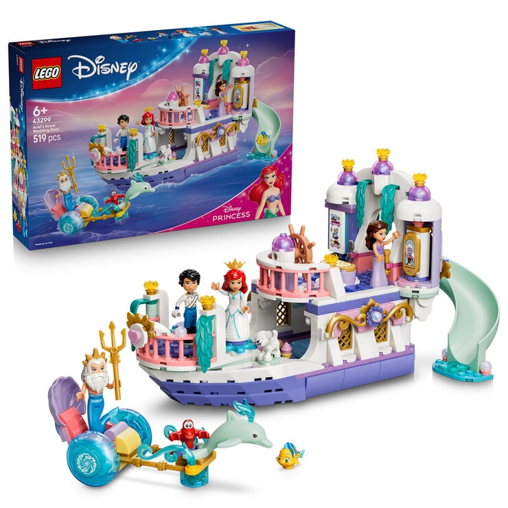 LEGO Disney Princess Ariel’s Royal Wedding Boat 43299 LEGO Disney Princess Ariel’s Royal Wedding Boat 43299