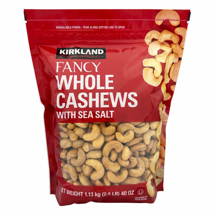 Kirkland Signature Whole Fancy Cashews 1.13kg Kirkland Signature Whole Fancy Cashews 1.13kg