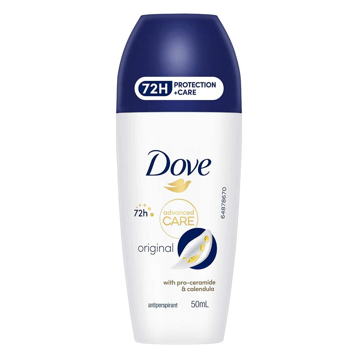 Dove Men Women Advanced Care Roll On Antiperspirant 6x50 ml