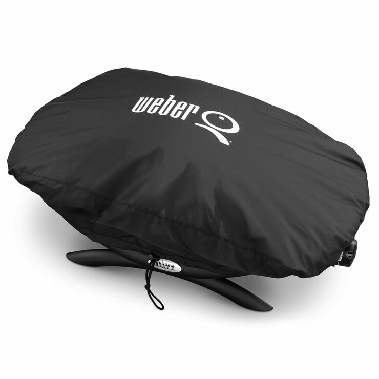 Weber Baby Q1000 Black Barbecue With Essentials Pack And Cover
