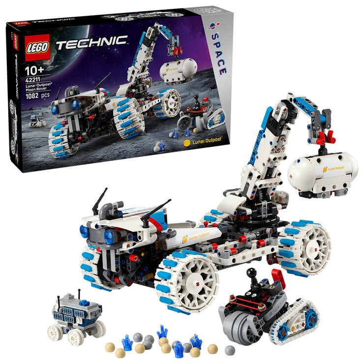LEGO Technic Lunar Outpost Moon Rover Space Vehicle 42211