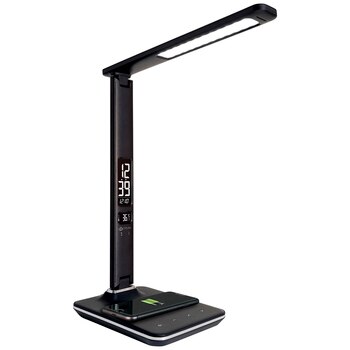 Ottlite Executive Desk Lamp with Wireless Charger & Sanitiser