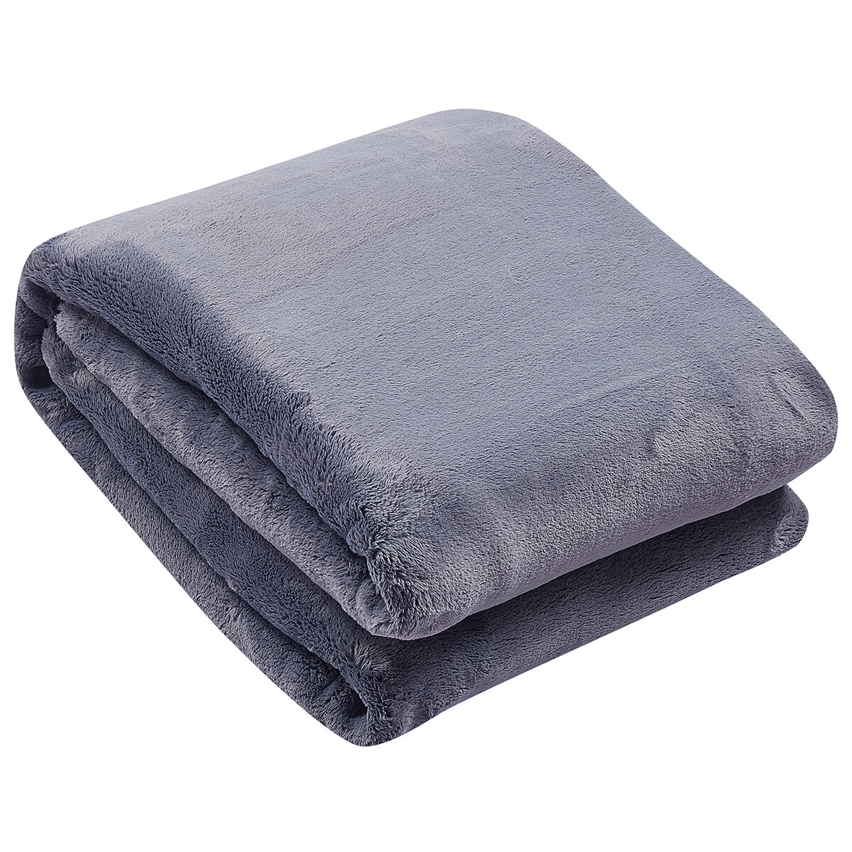 Amari Luxury Velvet Throw 152cm x 177cm Blue