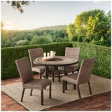 Agio Anderson 5 Piece Woven Dining Set