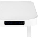 Seville Classics Air Lift Height Adjustable Electric Desk with Drawer/